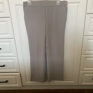 Jules & Leopold Straight-Leg Trousers, grey